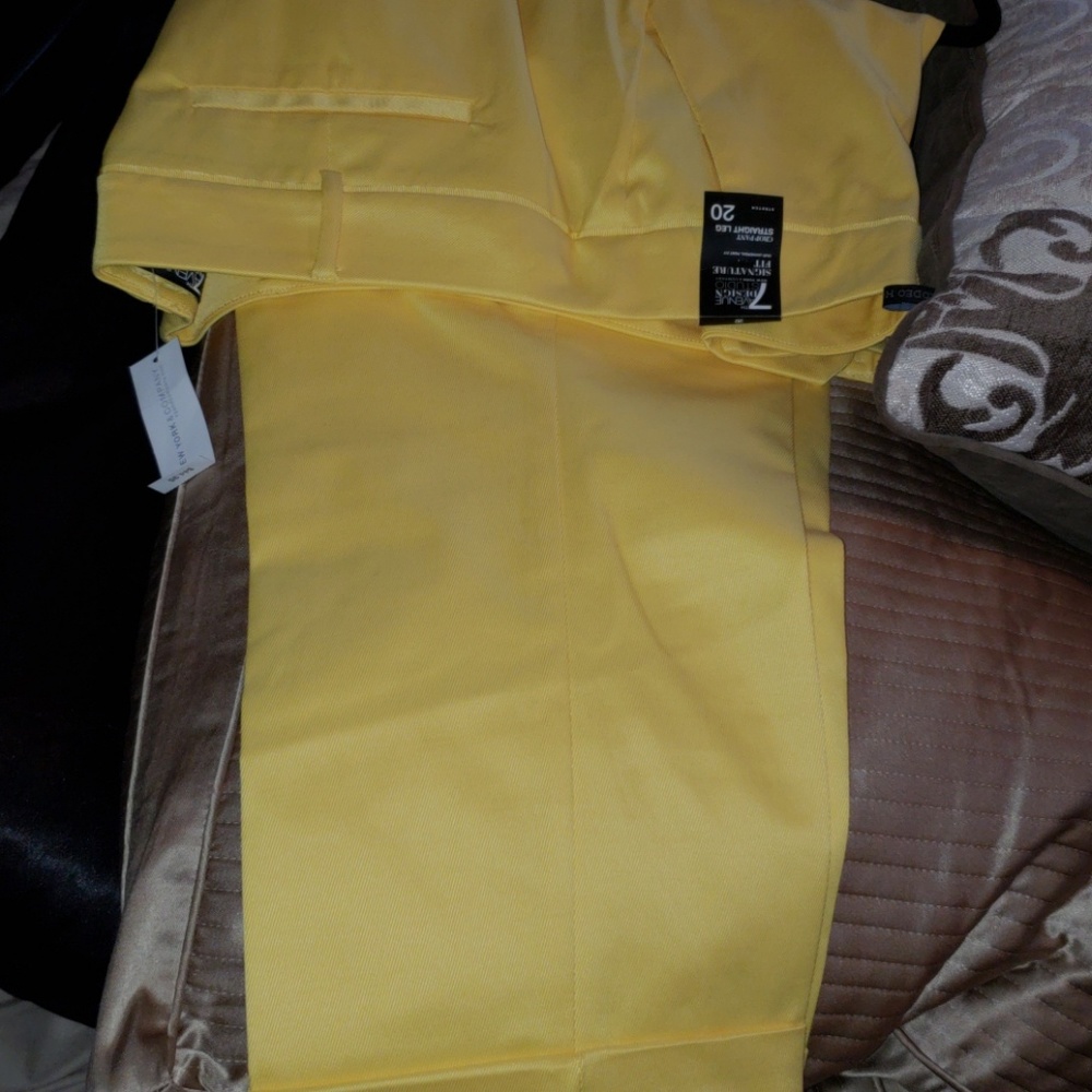 Straight Leg Croped Pants